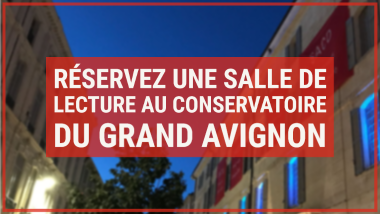 salle de lecture conservatoire du grand avignon