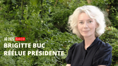 Brigitte Buc, réélue présidente de la SACD