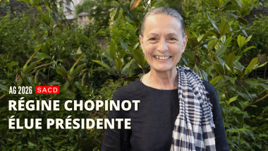 Régine Chopinot élue présidente 