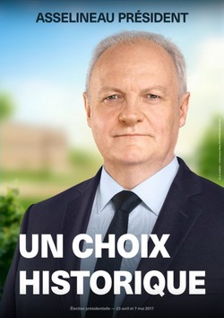 Affiche de campagne François Asselineau
