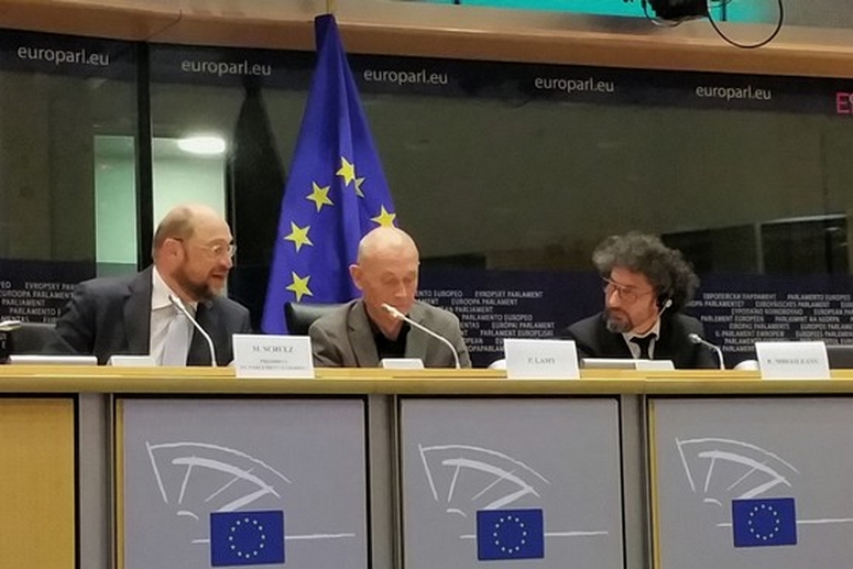 Martin Schulz, Pascal Lamy, Radu Mihaileanu